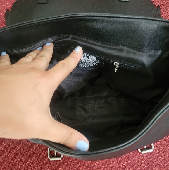 Killstar Satchel Bag Batwings - Picture 5 of 8